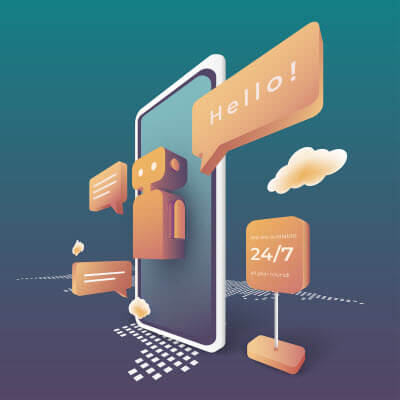 Atención al cliente de forma automatizada utilizando chatbots o asistentes de voz